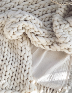 Manta Nordica Natural - Mil Ecos Home