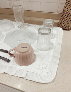 Pack 2 seca platos francis Blanco - Mil Ecos Home