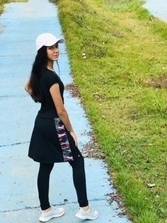 SAIA CALÇA COM DETALHE ESTAMPADO