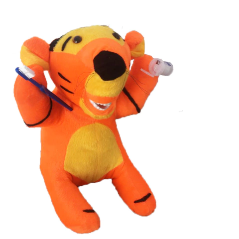 Bicho de Pelucia Baby com Dentes de Leite - Tigrinho