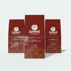 CAFÉ ESPRESSO CARNEIRO 1KG - 3 UNIDADE - comprar online