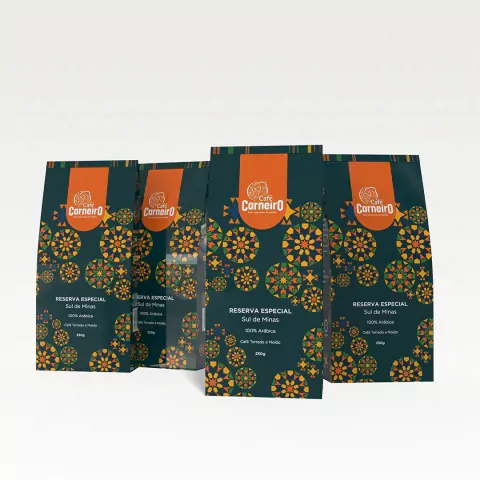Café Carneiro Reserva Especial Sul de Minas 250g - 4 unidades - comprar online