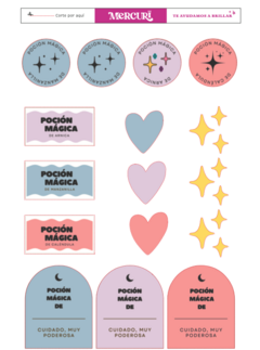 Kit pociones mágicas para niños - Mercurï 