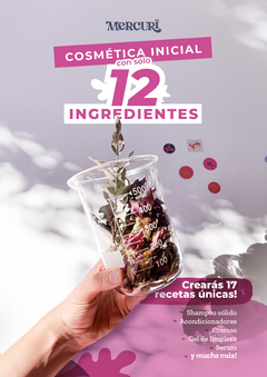 Ebook cosmética inicial con solo 12 ingredientes