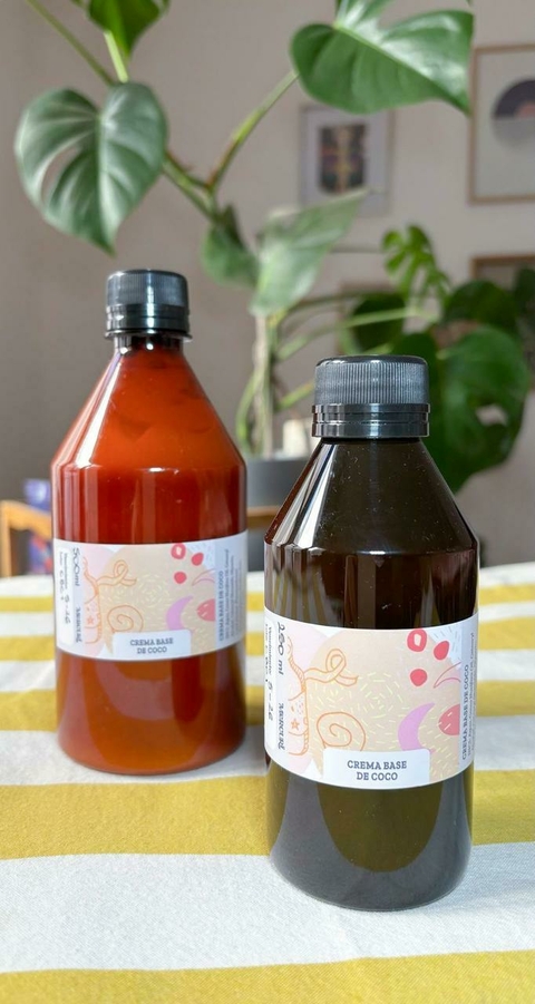 Crema base aceite de coco - comprar online