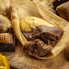 Tamal Bicolor con Chocolate Abuelita ® - comprar en línea