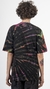 Remera Unisex Batik Scratches Negra - comprar online