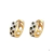 Aro argolla racer oro