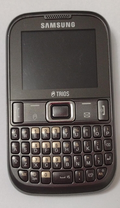 Samsung E1263 - Trios Cinza Com Teclado QWERTY, Trial Chip, Rádio FM - Semi-novo - comprar online