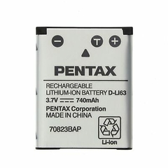 Bateria para Câmera Digital PENTAX D-LI63