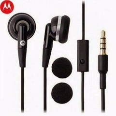Fone de ouvido Motorola P2 Preto - comprar online