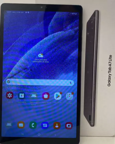 TABLET SAMSGUNG GALAXY A7 LITE - COM CAIXA - SEMINOVO