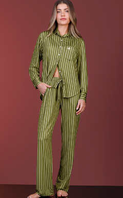 Pijama americano de manga larga con pantalón Inna Cod.:2220 - comprar online