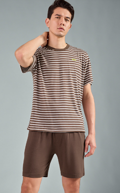 Pijama Robin de manga corta con bermudas Cod.: 2318