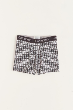 Boxer Microfibra Estampada Carouomo. Cod.: 8714 - comprar online