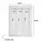 DIVISOR DE TALHER OG-19 BRANCO 367 X 485MM MOLDPLAST - loja online