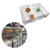 Kit Gavetas Fruteira Deslizante Cromada 570mm 8362 Jomer