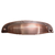 PUXADOR CONCHA STILLO 128MM COBRE VELHO GRUPPA