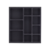 PORTA JOIAS AVELUDADO PRETO (PJ-02) 410X365 MOLDPLAST
