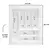 DIVISOR DE TALHER OG-02 BRANCO 396 X 467MM MOLDPLAST - loja online