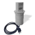 TORRE MINI TOTEM POP 1 TOMADA 20A NBR+ 2USB MAX 3520W CINZA QTMOV - comprar online