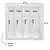 DIVISOR DE TALHER OG-82 CINZA METALICO 560 X 540MM MOLDPLAST - loja online