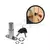 KIT Fechadura Pino Pressão 32mm Para Porta De Correr E Gaveta - comprar online