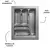 Porta Talher Divisor De Gaveta OG-01 362x460mm MOLDPLAST na internet