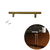 PUXADOR PRIMUS IL814 096MM DOURADO ESCOVADO ITALYLINE