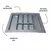 DIVISOR DE TALHER OG-84 CINZA METALICO 664 X 470MM MOLDPLAST na internet