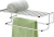 TOALHEIRO RACK 55CM COM PRATELEIRA CROMADO FUTURE na internet