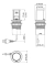 TORRE MINI TOTEM POP 1 TOMADA 20A NBR+ 2USB MAX 3520W CINZA QTMOV