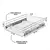 Gaveta Fruteira Deslizante Modulo 30cm Aço Cromado 270mm - loja online