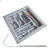 Imagem do DIVISOR DE TALHER OG-07 CINZA METALICO 456 X 491MM MOLDPLAST
