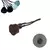 Botão Interruptor Redondo Bolinha 2 pinos De Embutir Para Moveis - comprar online