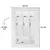 DIVISOR DE TALHER OG-50 BRANCO 294 X 414MM MOLDPLAST - loja online