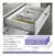 Porta Talher Divisor De Gaveta Og-10 567x502mm Branco