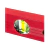 NIVEL DE ALUMINIO 24 POL 600MM 3 BOLHAS COM REGUA VERMELHO MTX - loja online