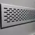 GRADE VENTILACAO 300MM ABA 28 ANODIZADO FOSCO - loja online