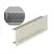 GRADE VENTILACAO 300MM ABA 28 INOX ESCOVADO - comprar online