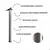 KIT com 4 Pes De Mesa Tubular 60x730mm Com Regulagem - Lar do Marceneiro – Ferragens | Acessórios para Marcenaria e pagamento facilitado!