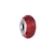 Berloque Separador Murano Vermelho - Prata 925