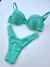 Imagem do Conjunto de biquíni meia taça Verde Perolado