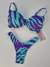 Comprar biquíni cortininha asa delta hot pant estampado lançamento