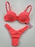Conjunto de biquíni meia taça Neon