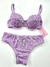 Conjunto de biquíni meia taça Lavanda