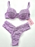 Conjunto de biquíni meia taça Lavanda
