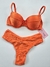 Conjunto de biquíni meia taça Laranja - comprar online