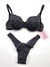 Conjunto de biquíni meia taça Preto - Biquinis Torres | Beachwear • Site Oficial