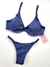 Conjunto de biquíni Aro curvado Azul marinho - Biquinis Torres | Beachwear • Site Oficial
